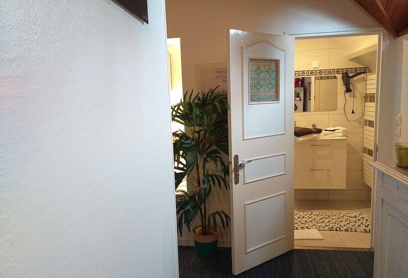 민박 Chambres Du Jardin Fleuri