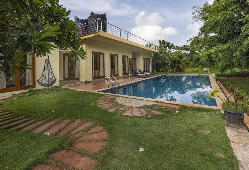 בית מלון כפרי Amã Stays & Trails Nine Palms, Alibag