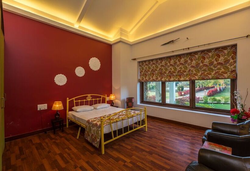 בית מלון כפרי Amã Stays & Trails Nine Palms, Alibag