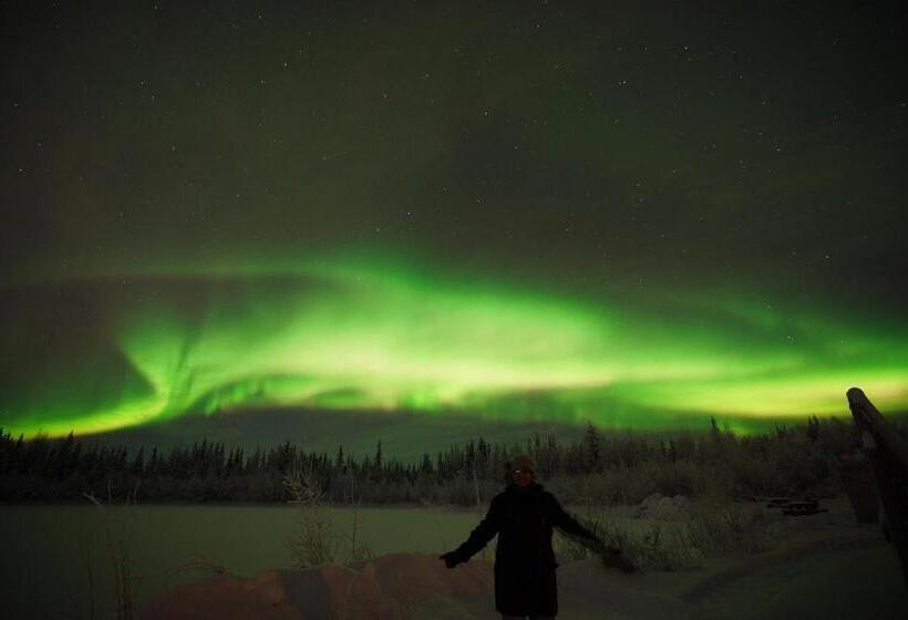 צימר Alaska Log Cabins On The Pond