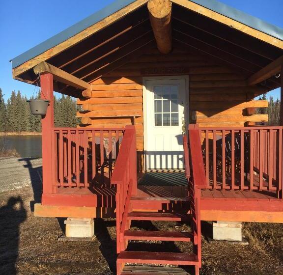 צימר Alaska Log Cabins On The Pond