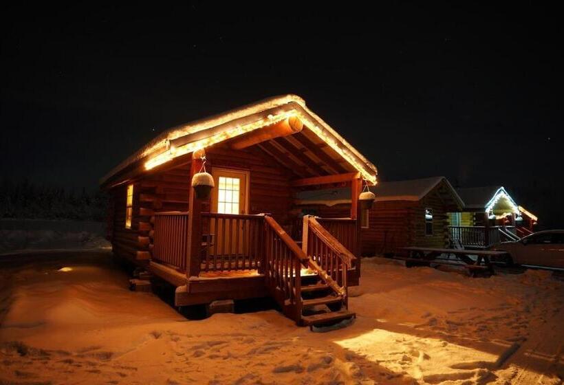 צימר Alaska Log Cabins On The Pond