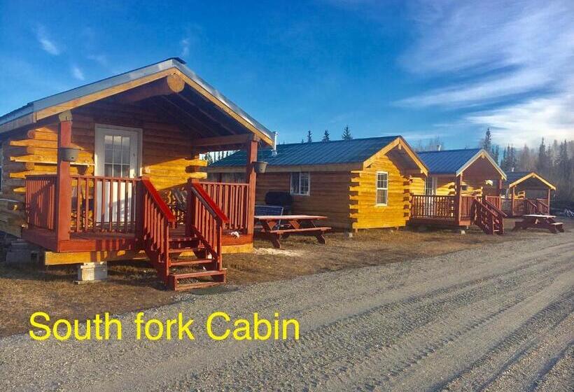 צימר Alaska Log Cabins On The Pond