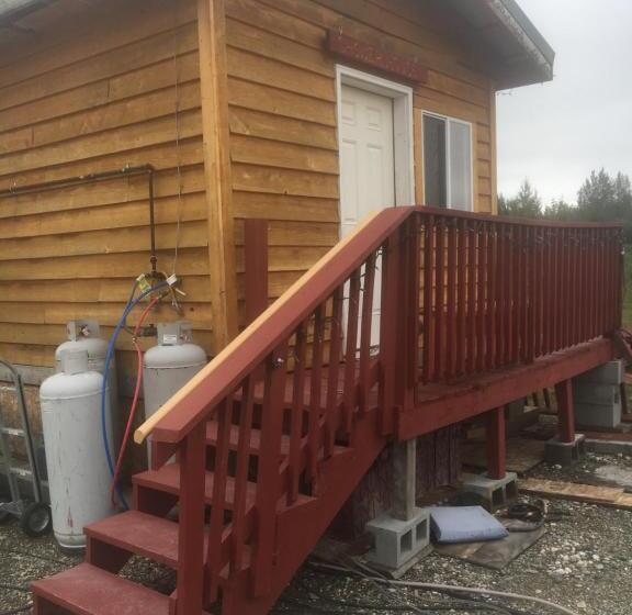 צימר Alaska Log Cabins On The Pond