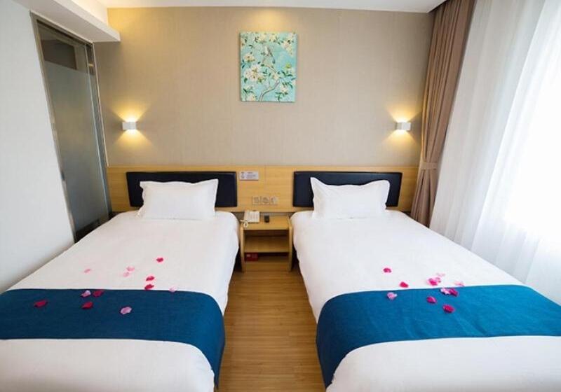 בית מלון כפרי Shell Yantai Mouping District Gongshang Dajie