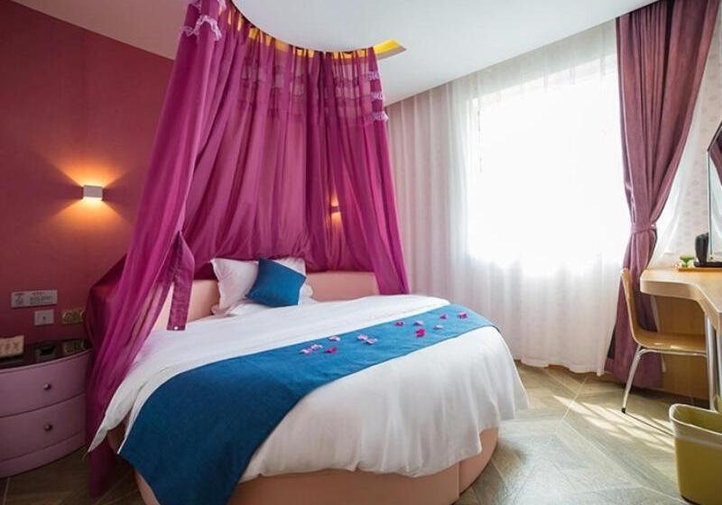 בית מלון כפרי Shell Yantai Mouping District Gongshang Dajie