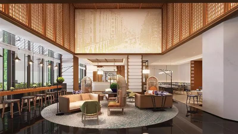 בית מלון כפרי Hilton Garden Inn Guangzhou Tianhe