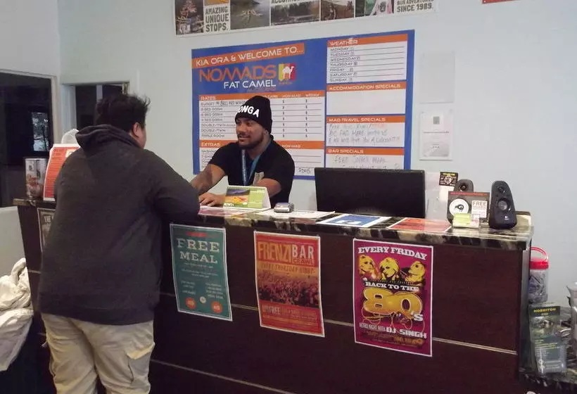 酒店 Fat Camel Backpackers  Auckland