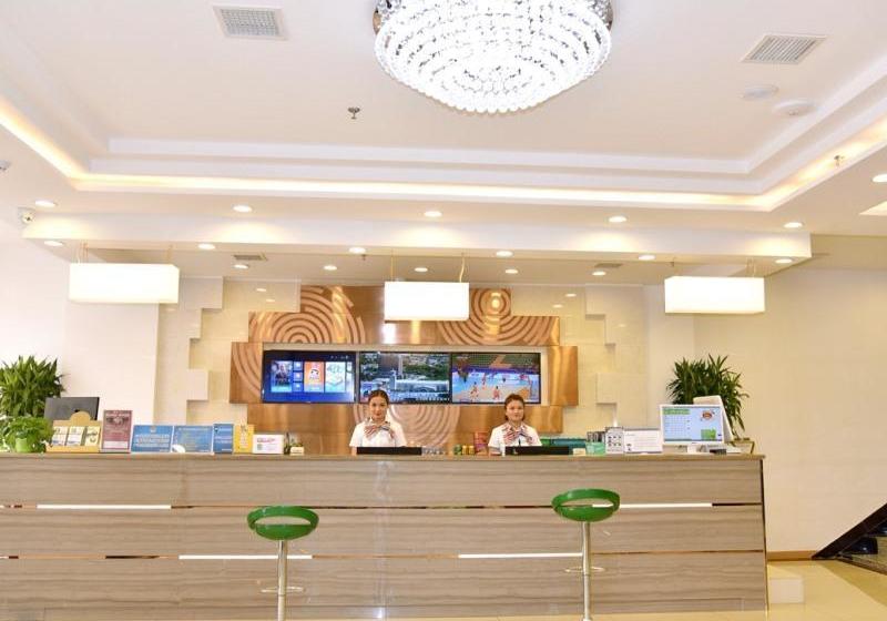 בית מלון כפרי Greentree Inn Hebei Baoding Anguo Baoheng Road Trading Hall Express