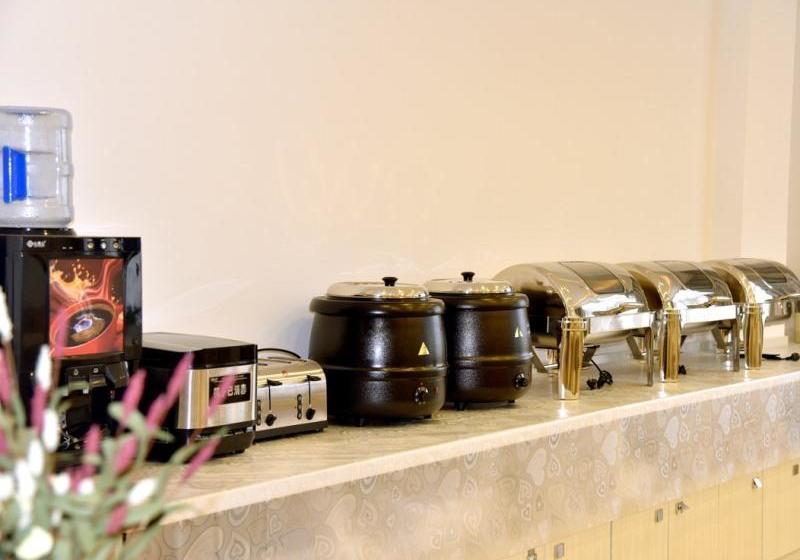 בית מלון כפרי Greentree Inn Hebei Baoding Anguo Baoheng Road Trading Hall Express