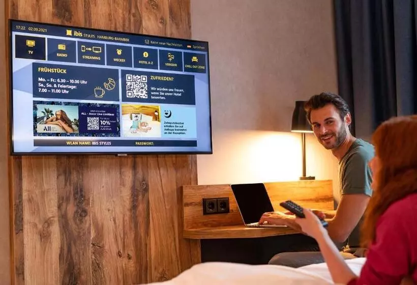 Hotelli Ibis Styles Hamburg Barmbek