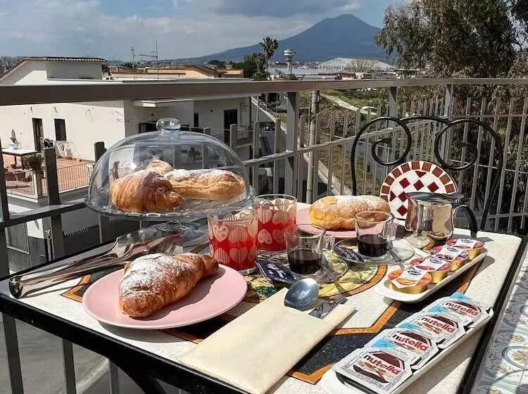 تختخواب و صبحانه Il Tempio Di Giove Suite Pompei
