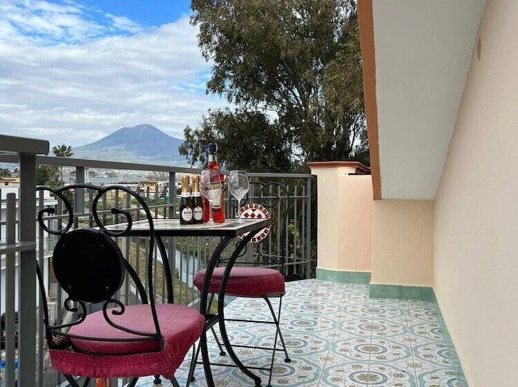 민박 Il Tempio Di Giove Suite Pompei