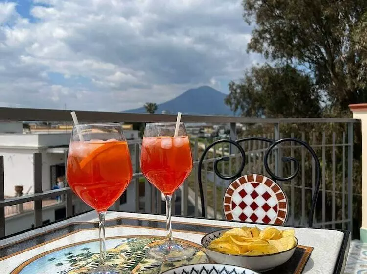 تختخواب و صبحانه Il Tempio Di Giove Suite Pompei