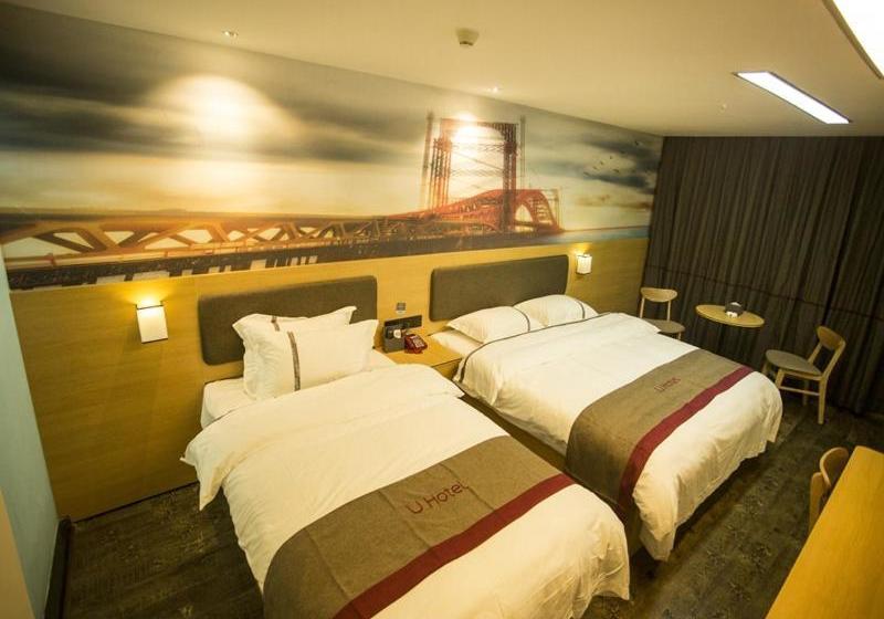 בית מלון כפרי Thank Inn  Jiangxi Nanchang Qingshanhu District Meng Shidai Xiejiacun Metro Station