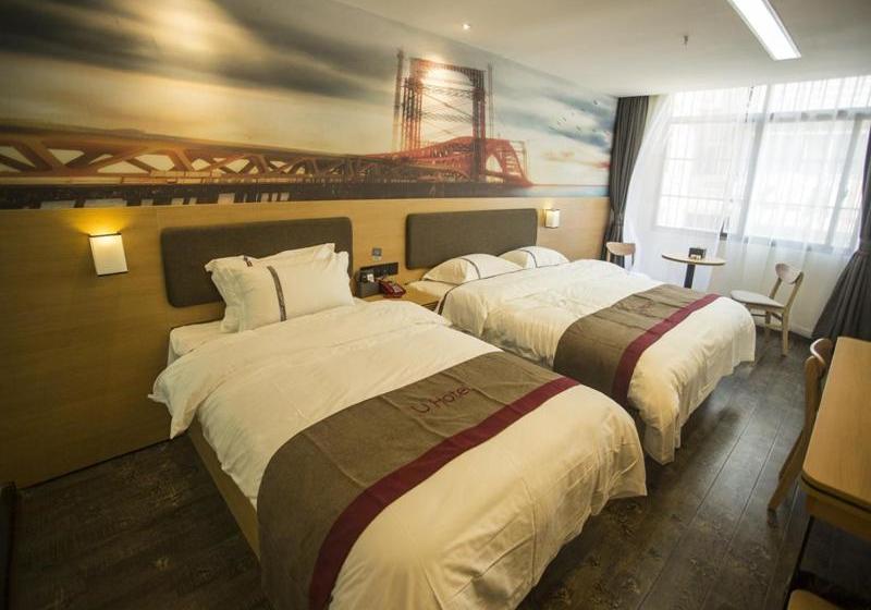 בית מלון כפרי Thank Inn  Jiangxi Nanchang Qingshanhu District Meng Shidai Xiejiacun Metro Station