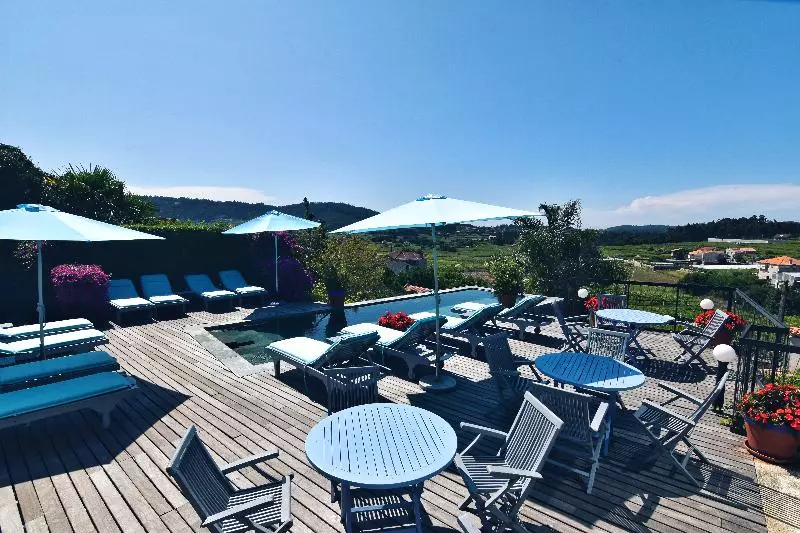 교외 호텔 Quinta De San Amaro Rias Baixas