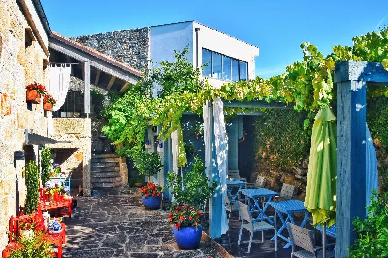 교외 호텔 Quinta De San Amaro Rias Baixas