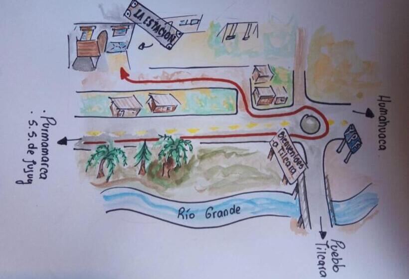 פנסיון Hosteria La Estacion