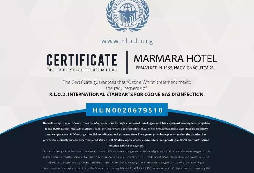 Marmara Hotel Budapest