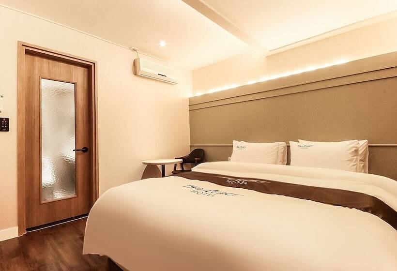 모텔 Daegu Dongdaegu Station Hotel Two Heart