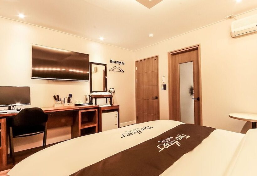모텔 Daegu Dongdaegu Station Hotel Two Heart