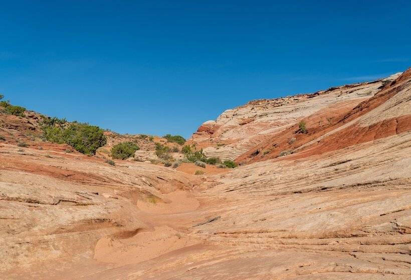 酒店 Under Canvas Lake Powellgrand Staircase