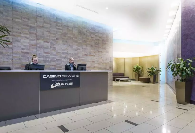 호텔 Oaks Brisbane Casino Tower Suites