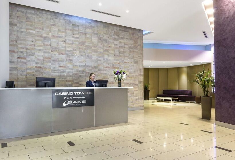 호텔 Oaks Brisbane Casino Tower Suites