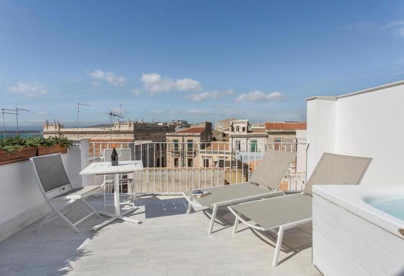 Пансион Affittacamere Ortygia Inn Rooms Con Terrazza Sul Mare E Jacuzzi