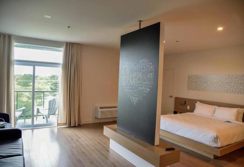 ホテル La Cache Du Lac Champlain