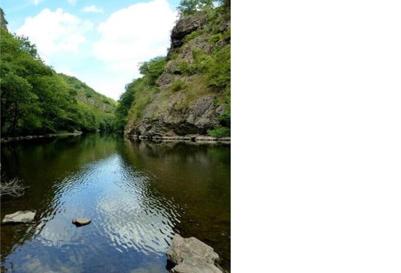 בית מלון כפרי Restaurant Les Gorges De Chouvigny