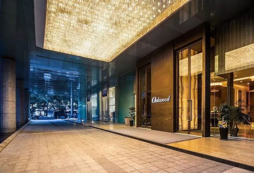 هتل Oakwood Residence Hangzhou Close To Westlake And Yellow Dragon Stadium