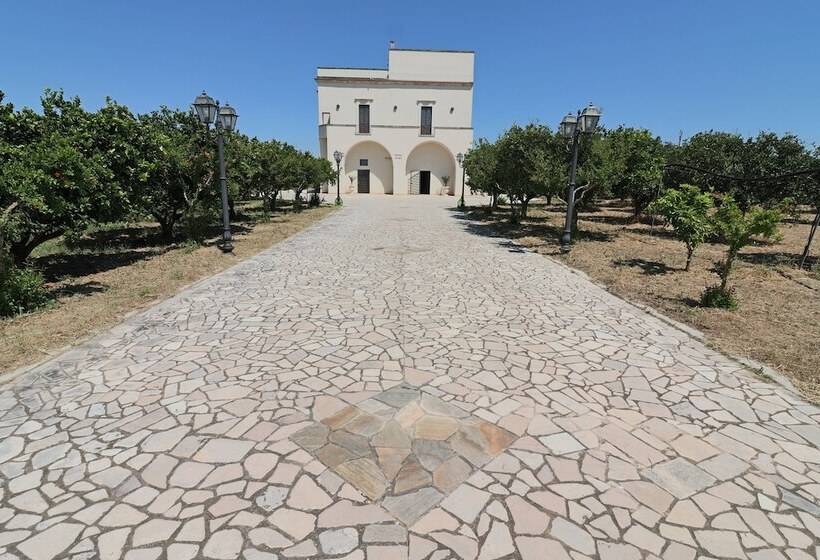 بنسيون B B With Swimming Pool Tenuta Agrumi Del Salento Triple Deluxe Citrus Attic
