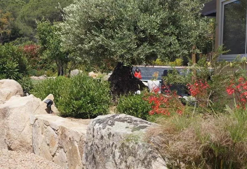 پانسیون Les Jardins De Santa Giulia   Charmante Chambre D Hôte