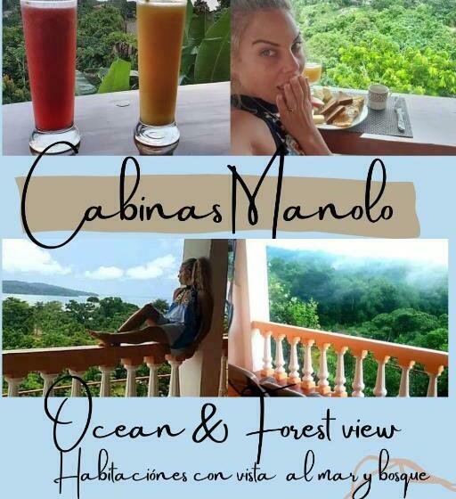 צימר Cabinas Manolo Drake Bay, Ocean And Forest View