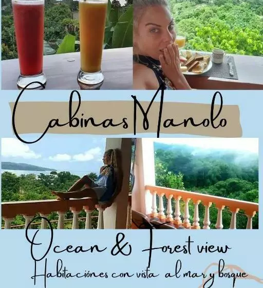 ベッドアンドブレックファースト Cabinas Manolo Drake Bay, Ocean And Forest View
