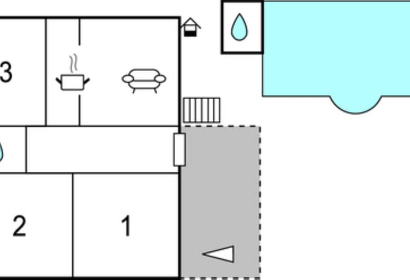 اقامتگاه Sunflower House With A Pool And Large Garden