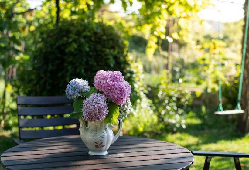 اقامتگاه Sunflower House With A Pool And Large Garden