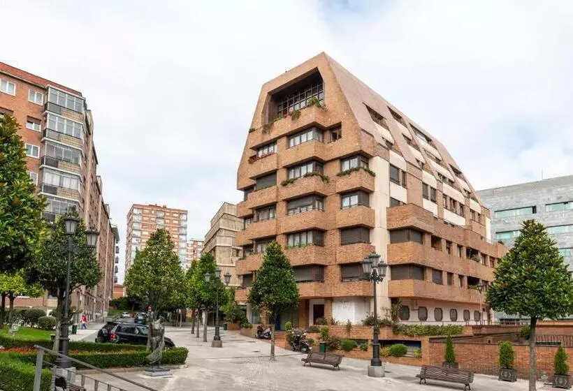 ペンション Apartamento La Paz Habitaciones Con Baño No Compartido En Pasillo
