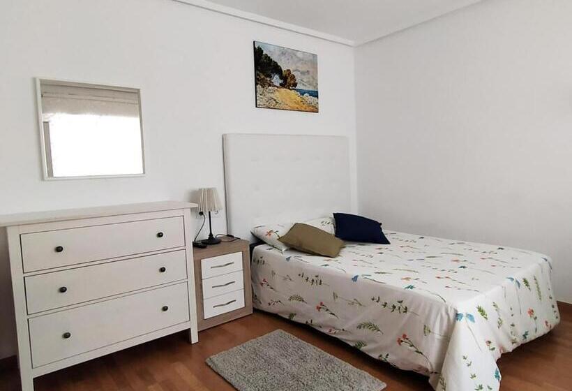 ペンション Apartamento La Paz Habitaciones Con Baño No Compartido En Pasillo