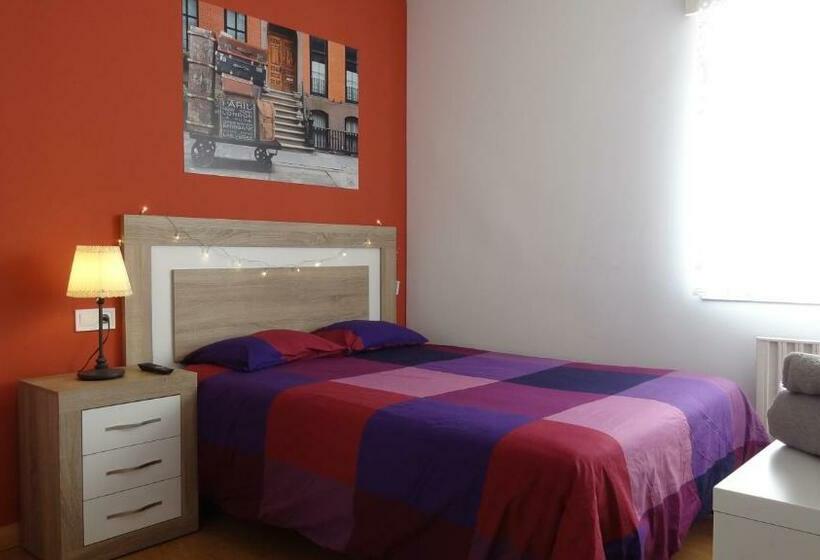 ペンション Apartamento La Paz Habitaciones Con Baño No Compartido En Pasillo