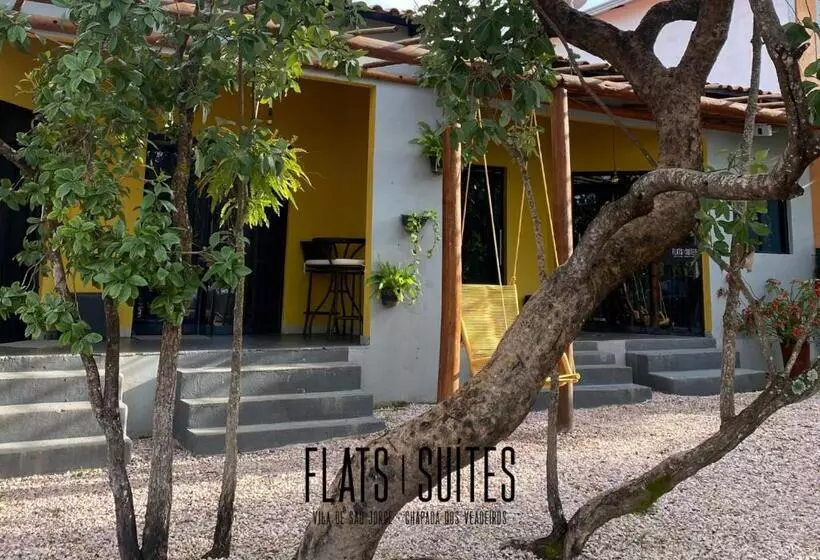 ペンション Lançamento Flats Suite Na Vila De São Jorge   Chapada Dos Veadeiros
