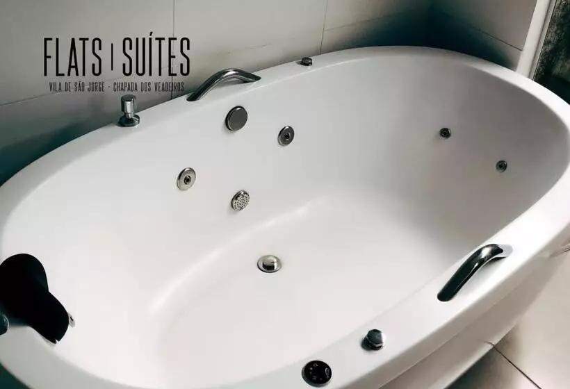 ペンション Lançamento Flats Suite Na Vila De São Jorge   Chapada Dos Veadeiros
