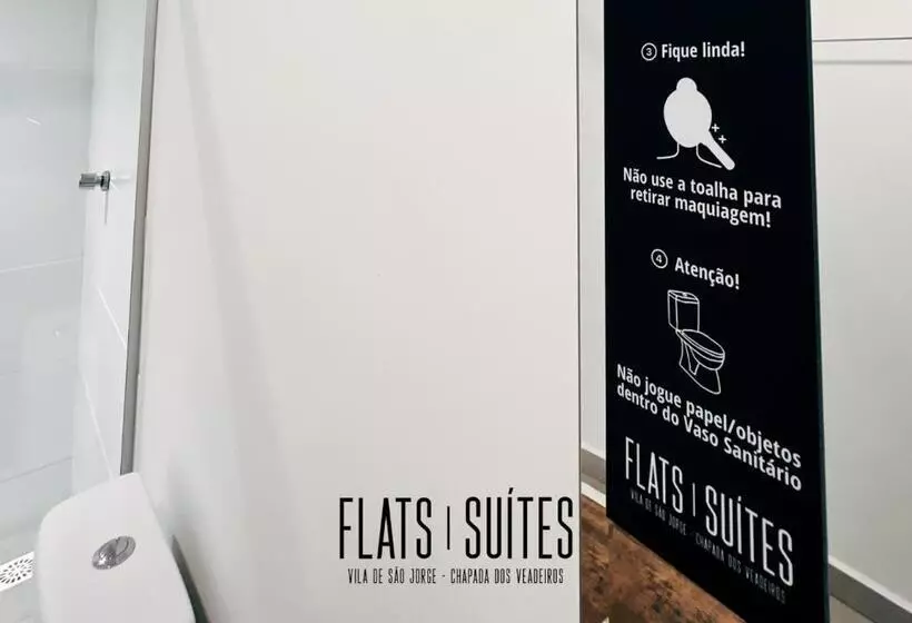 ペンション Lançamento Flats Suite Na Vila De São Jorge   Chapada Dos Veadeiros