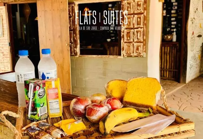 ペンション Lançamento Flats Suite Na Vila De São Jorge   Chapada Dos Veadeiros