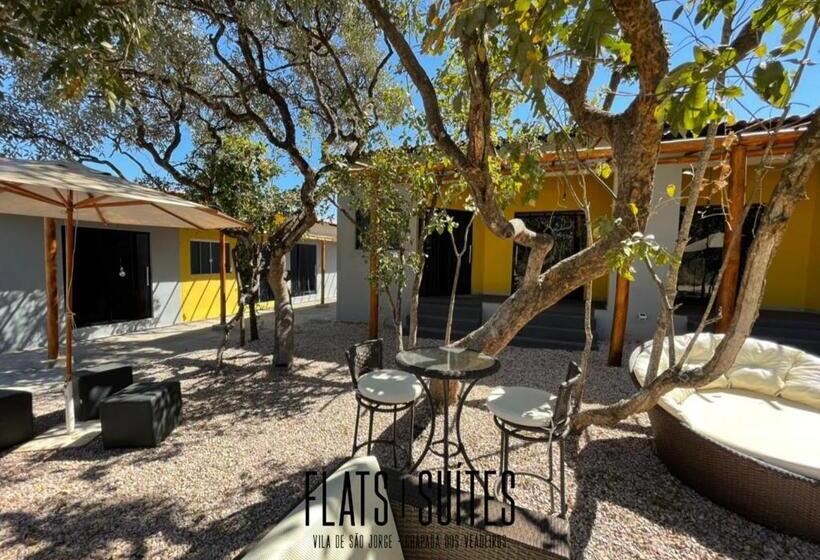 Pensjonat Lançamento Flats Suite Na Vila De São Jorge Chapada Dos Veadeiros