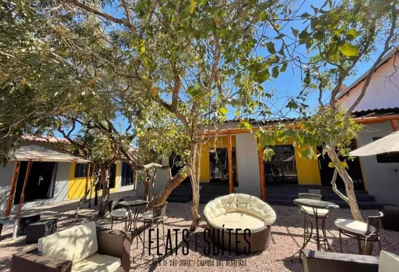 ペンション Lançamento Flats Suite Na Vila De São Jorge   Chapada Dos Veadeiros