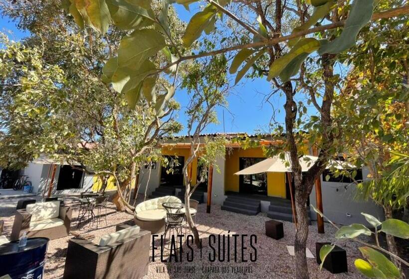 Pensjonat Lançamento Flats Suite Na Vila De São Jorge Chapada Dos Veadeiros
