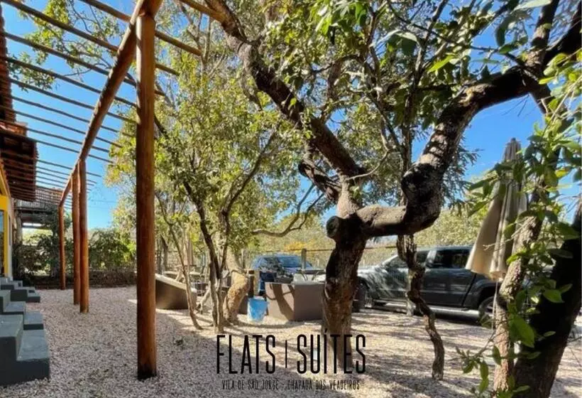 ペンション Lançamento Flats Suite Na Vila De São Jorge   Chapada Dos Veadeiros